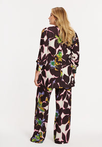 Trousers ELODEA - dark red - #2