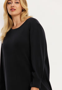 Shirt dress LOUNGE - black - #6