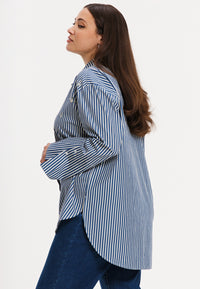 Blouse BLUE STRIPE - indigo - #5