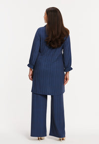 Trousers PINSTRIPE - blue - #3
