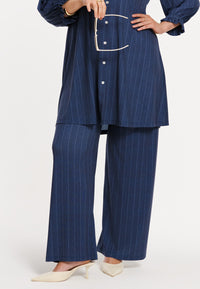 Trousers PINSTRIPE - blue - #2