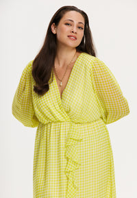 Dress VICHY - yellow - #2