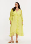 Dress VICHY - yellow