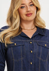 Blouse denim dolce - Blue
