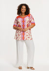 Tunic flare FLAMINGO - orange