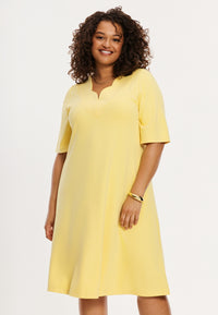 Dress POPCORN - yellow - #1
