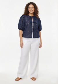 Jacket short INDIGO CUTOUT - indigo - #2