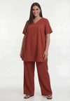 Tunic relaxed BRICK - #3
