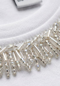 T-shirt GLASSBEADS - white - #4