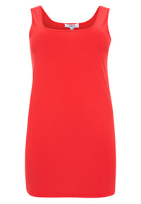Singlet long UNI DOLCE - light red - #3