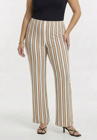 Trousers DECOSTRIPE - light brown - #1