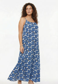 Dress swing maxi PORCELAINE - blue - #1