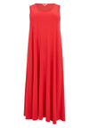 Dress banana seam UNI DOLCE - light red - #3