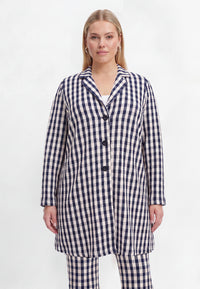 Blazer relaxed CHECKY - blue - #2
