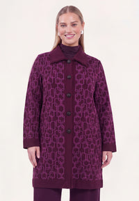 Cardigan ANELLI - purple - #2