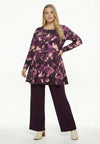 Tunic wide bottom CICLAMY - purple - #2