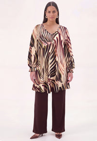 Tunic wide bottom AQUARELLO - multi - #1