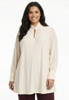 Tunic wide bottom UNI R-DOLCE - pink - #1