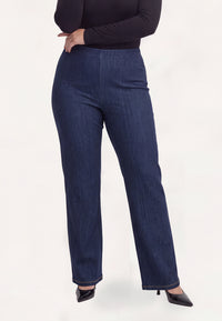 Trousers straight DENIM DOLCE - indigo - #2