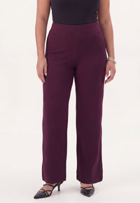 Trousers straight ECO VERO - purple - #2