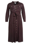 Dress midi DENIM DOLCE BROWN - #4