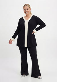 Tunic flare LINEA - black - #1