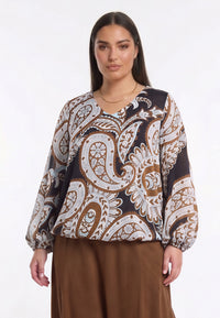 Tunic PAISLEY - blue - #2