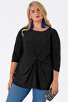 Shirt knotted DOLCE - black - #2