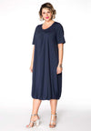 Dress pleated COCO - blue - #1