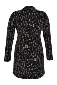 Blazer long DOTS - black - #3