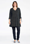 Cardigan wide bot string DOTS - black - #2