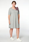 Dress scarf leopard - grey - #2