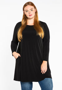 Tunic puckered shoulders DOLCE - black - #2