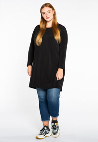 Tunic puckered shoulders DOLCE - black - #1