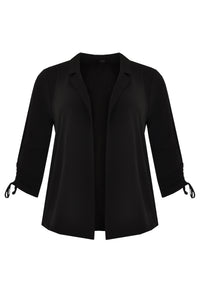 Cardi-jacket pull string DOLCE - black - #4
