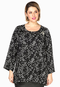 Tunic pearls CONFETTI - black - #2