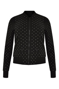 Jacket studs INTERLOCK - black - #4