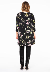 Tunic wide bot TULIP - black - #3