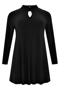 Tunic wide bottom turtle DOLCE - black - #4