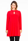 Tunic wide bottom turtle DOLCE - red