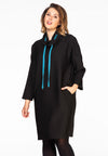 Shirt string neck - black - #1