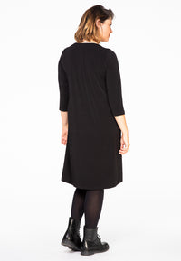 Dress studded neck DOLCE - black - #3