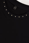 Dress studded neck DOLCE - black - #5