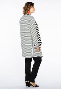 Cardigan STRIPE MIX - white - #3