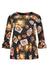 Tunic frilled cuff GAMECARD - black - #4