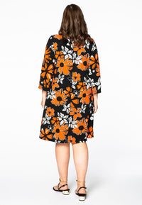 Dress slit sleeve BELLA - black - #3