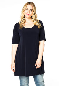 Tunic wide bottom bows DOLCE - blue - #2