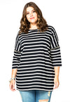 Shirt wide BRETON PEARLS - blue - #2