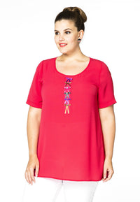 Tunic little bows BUBBLE - pink - #2