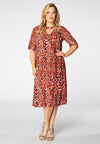Dress cut-out RED LEO - red - #1